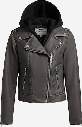 khujo Between-Season Jacket 'Yael' in Black: front