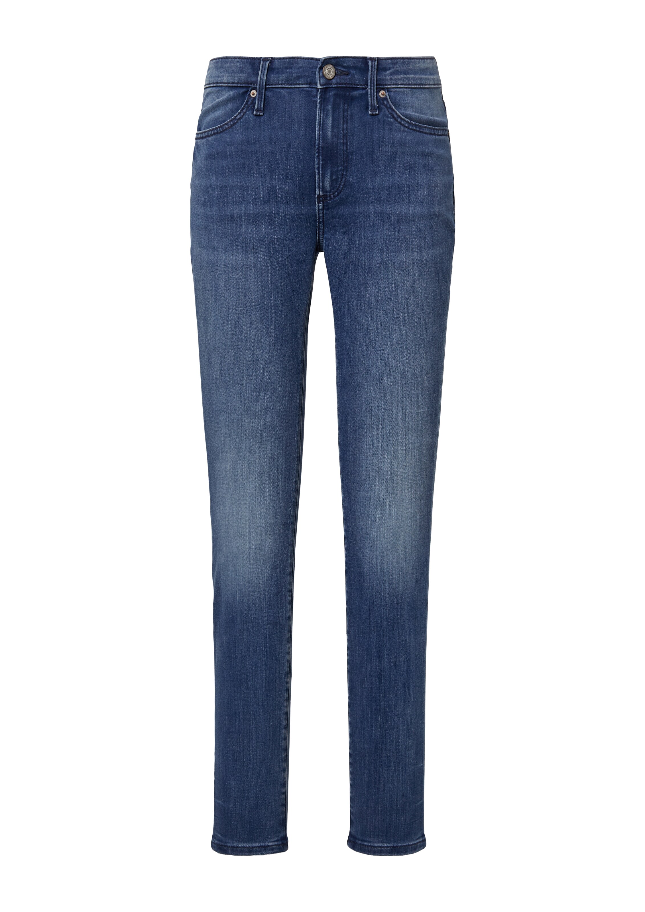 s.Oliver Skinny Jeans 'Izabell' in Blauw: voorkant