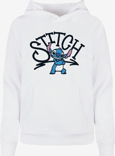 ABSOLUTE CULT Sweatshirt 'Lilo and Stitch - Graffiti Cool' in blau / mauve / schwarz / weiß, Produktansicht