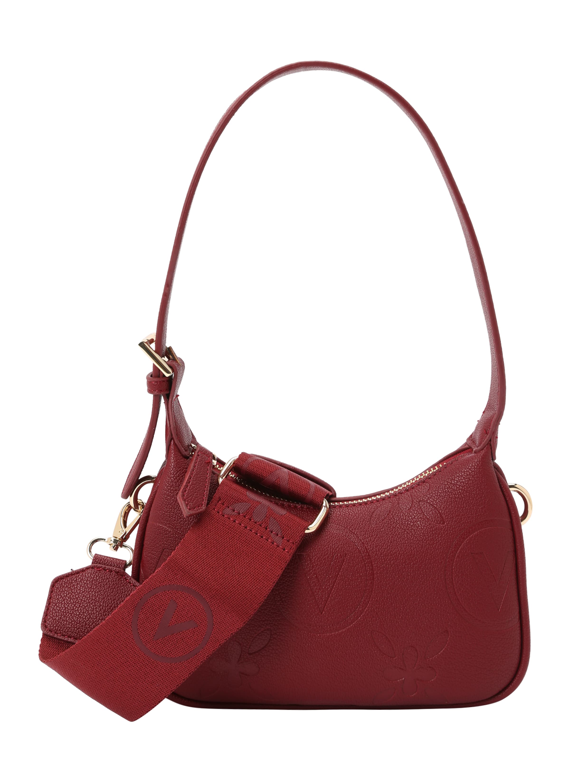 Borsa a spalla di VALENTINO in rosso: frontale