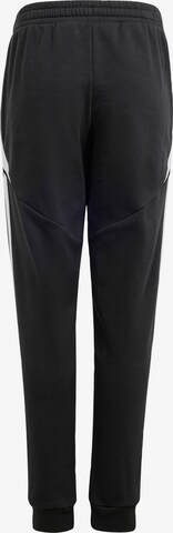 Effilé Pantalon de sport 'Tiro 24' ADIDAS PERFORMANCE en noir