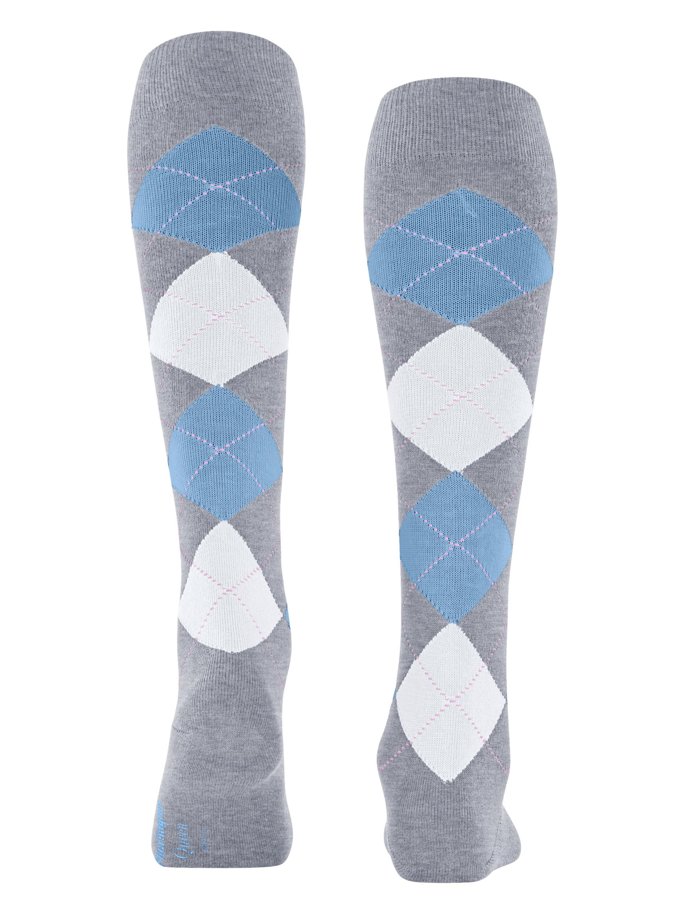 BURLINGTON Overknee Strümpfe 'Queen'‌‌‌‌‌‌‌‌‌ in Schwarz