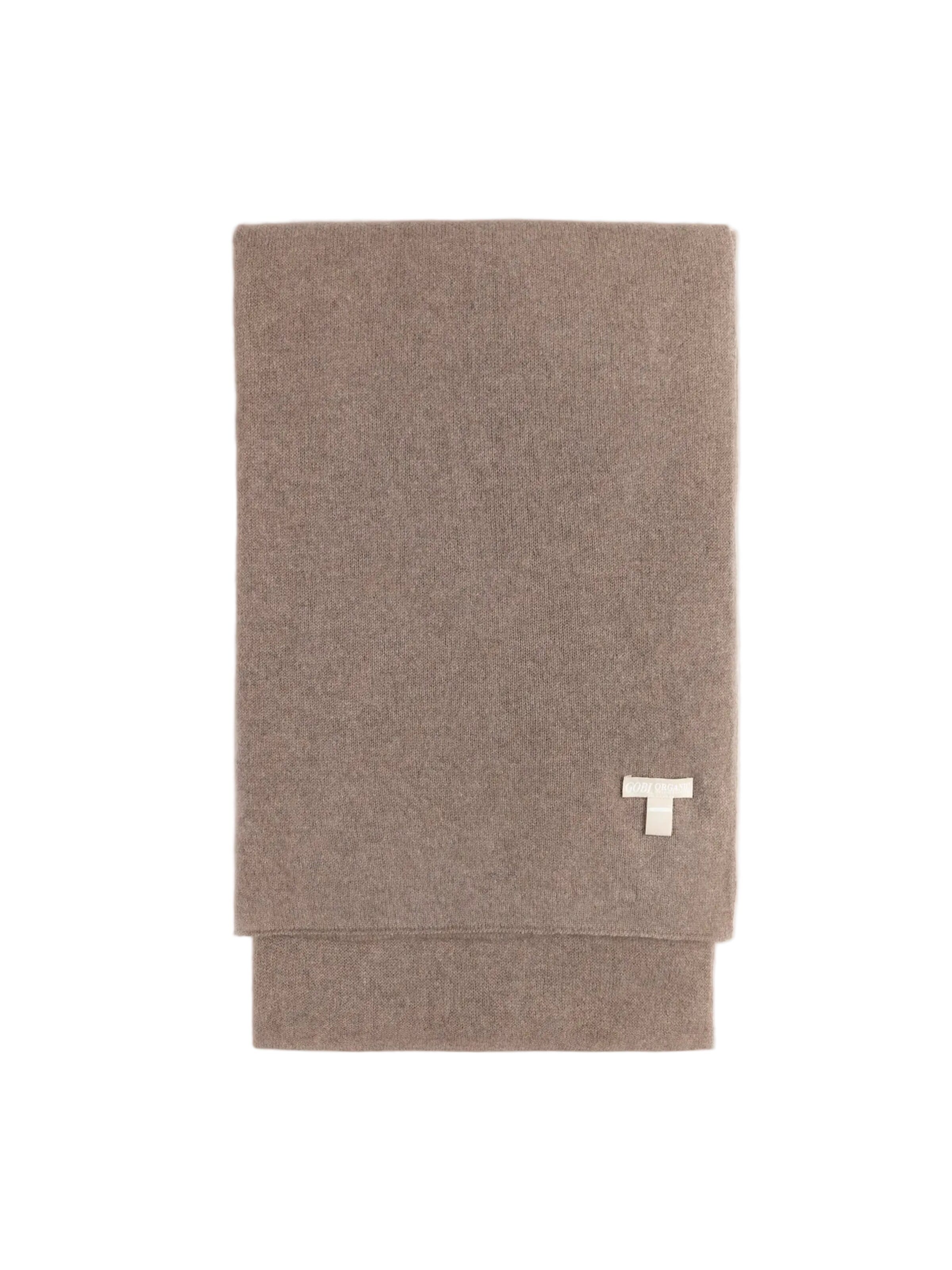 GOBI Cashmere Doek 'Lightweight Cashmere Shawl' in Grijs: voorkant