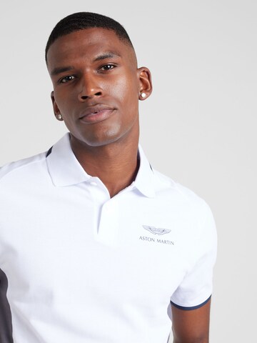 Hackett London Poloshirt in Weiß