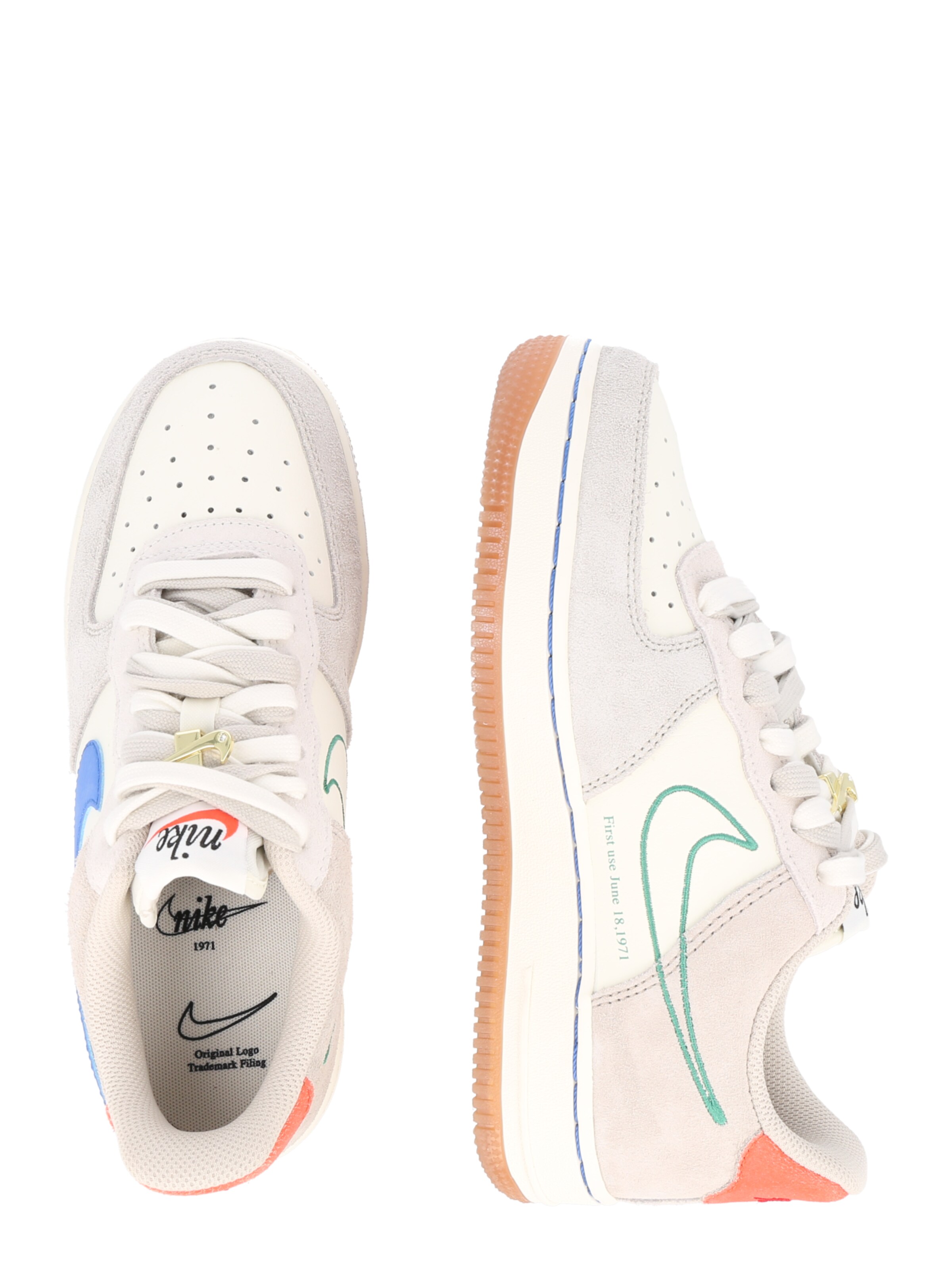 Nike Sportswear Nizke superge 'Air Force 1 '07 SE' | bež barva