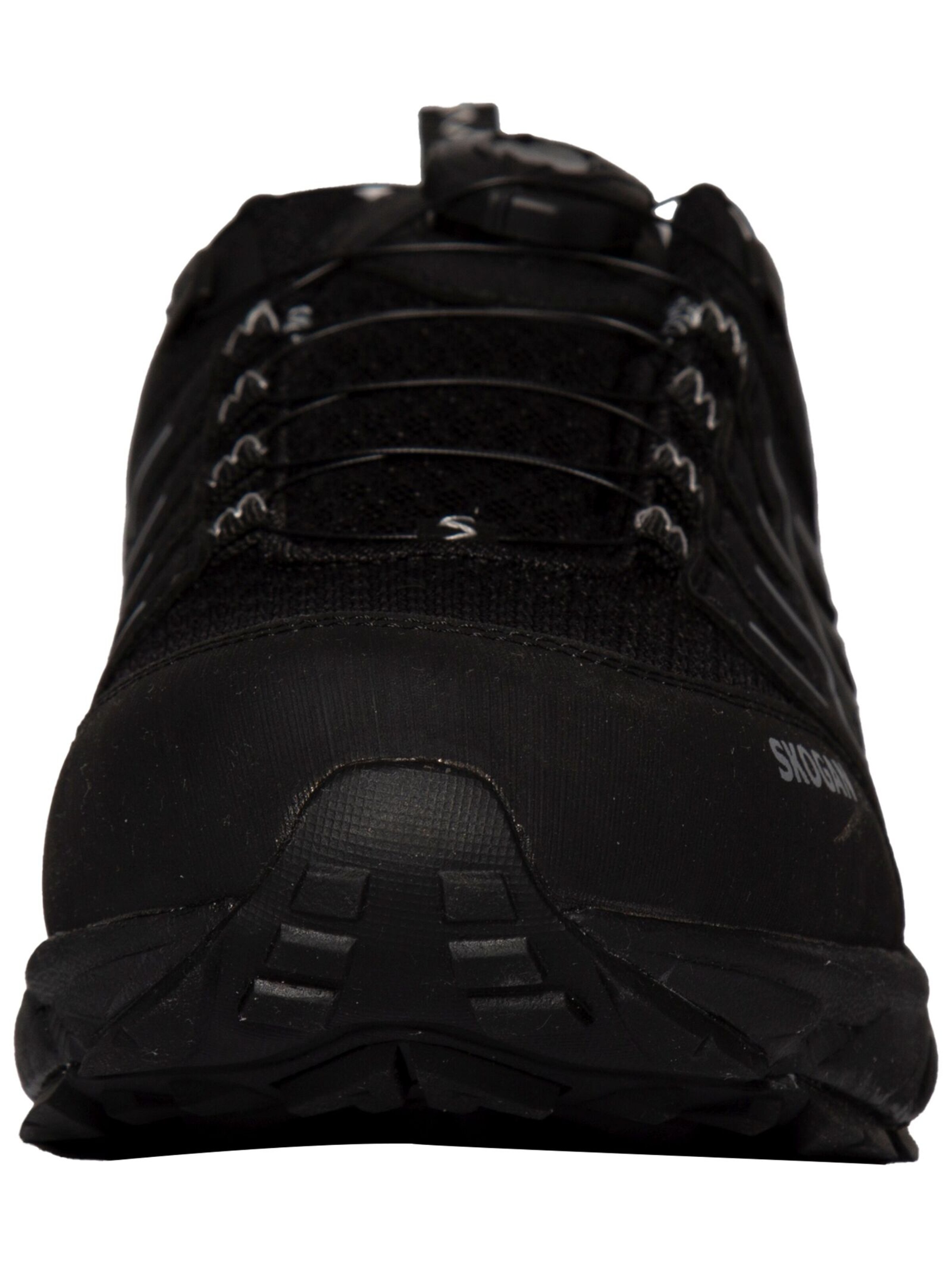 Scarpa bassa di SKOGAN in nero: frontale