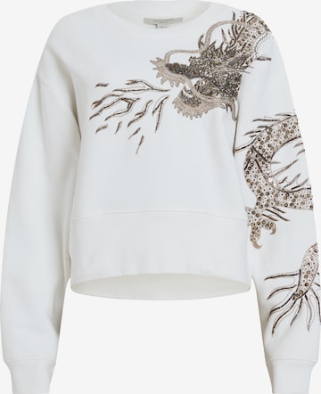 Sweat-shirt 'DRAGON' AllSaints en blanc : devant