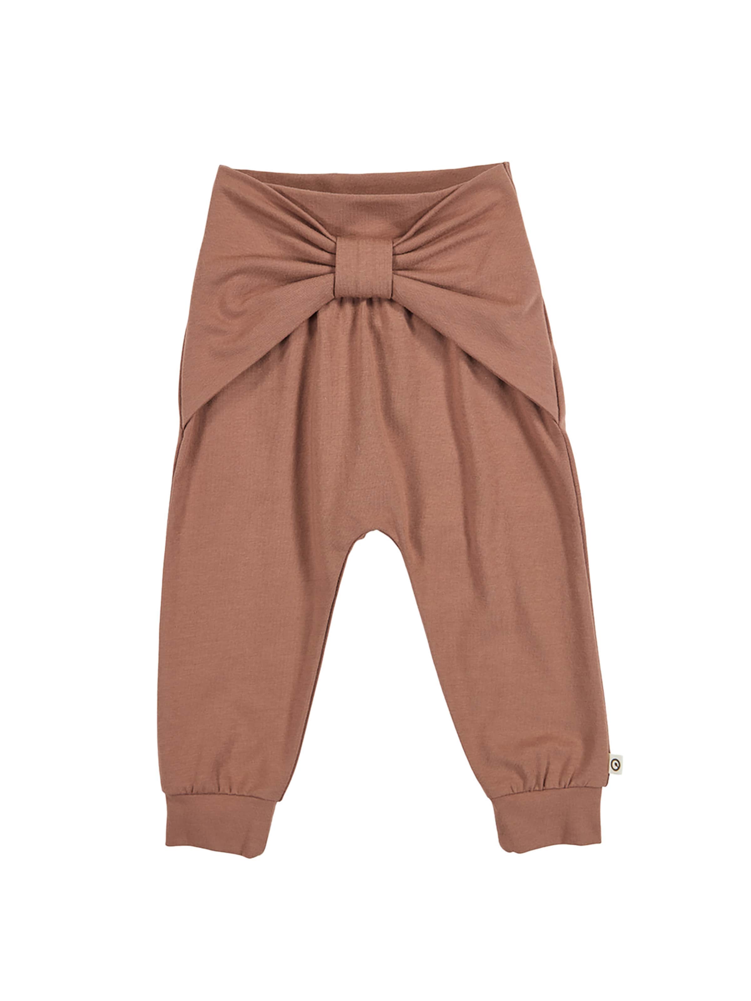 Pantaloni di Müsli by GREEN COTTON in marrone: frontale
