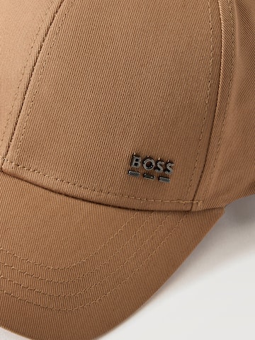 BOSS Czapka z daszkiem 'Zed' w kolorze beżowy