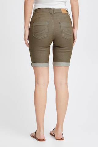 PULZ Jeans - regular Pantalón 'Rosita' en verde