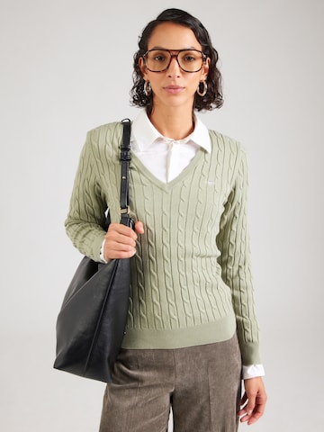 Pullover di GANT in verde: frontale