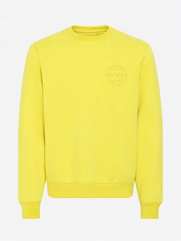 BLEND Sweater 'BHFAVIAN SWEATSHIRT' in Yellow: front