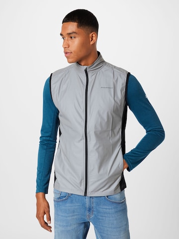 Gilet sportivo 'Peelier' di ENDURANCE in grigio: frontale