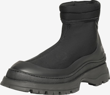 N91 Boots 'W AA' in Black: front