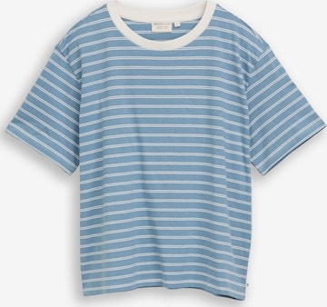 TOM TAILOR DENIM T-Shirt in Blau: Vorderseite