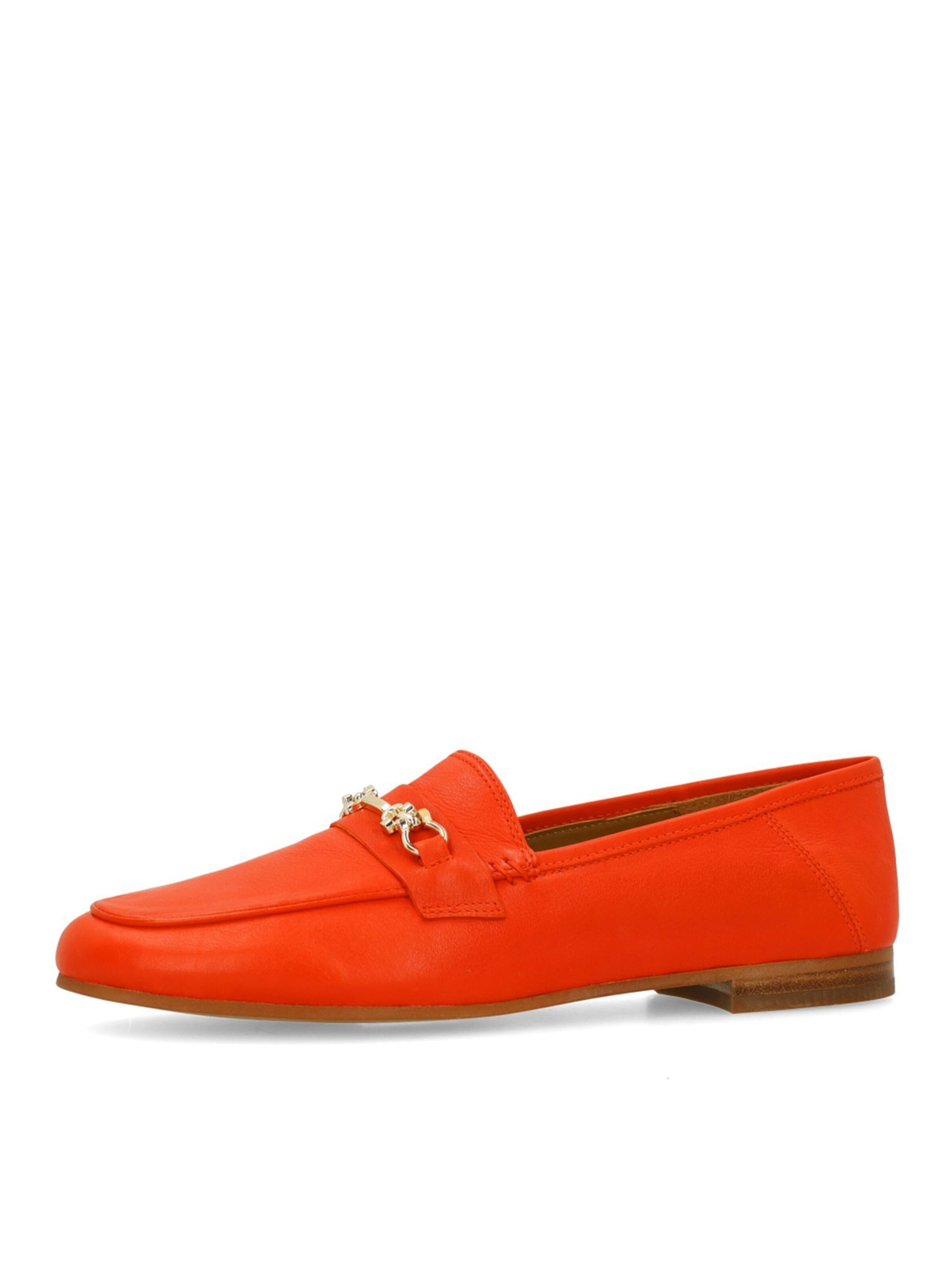 MANFIELD Slipper in Rot: Vorderseite