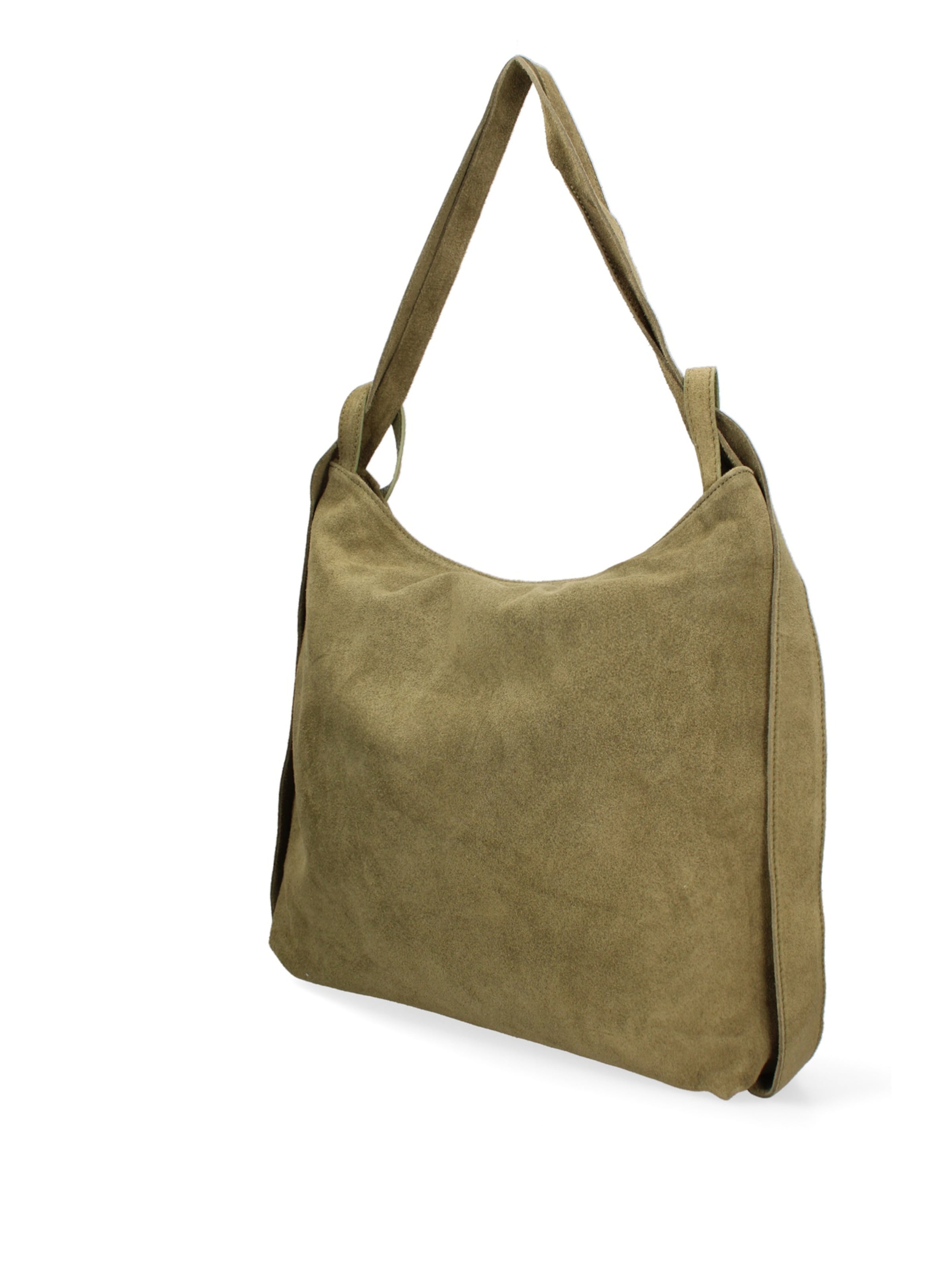 Borsa a spalla di Gave Lux in verde: frontale