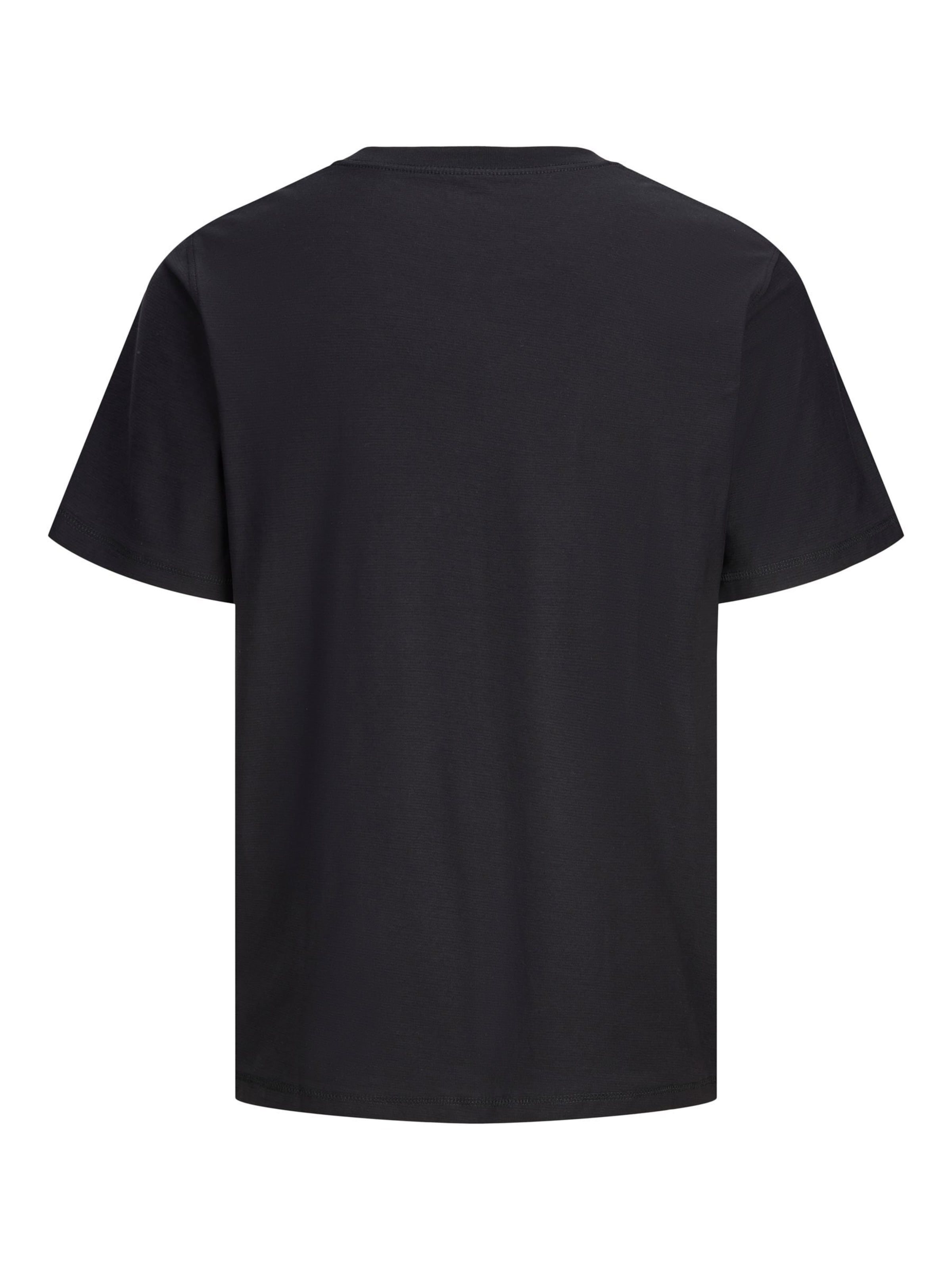 Jack & Jones Plus - Camiseta 'JORCassis' en negro