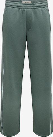 Regular Pantalon 'ONSCERES' Only & Sons en vert : devant