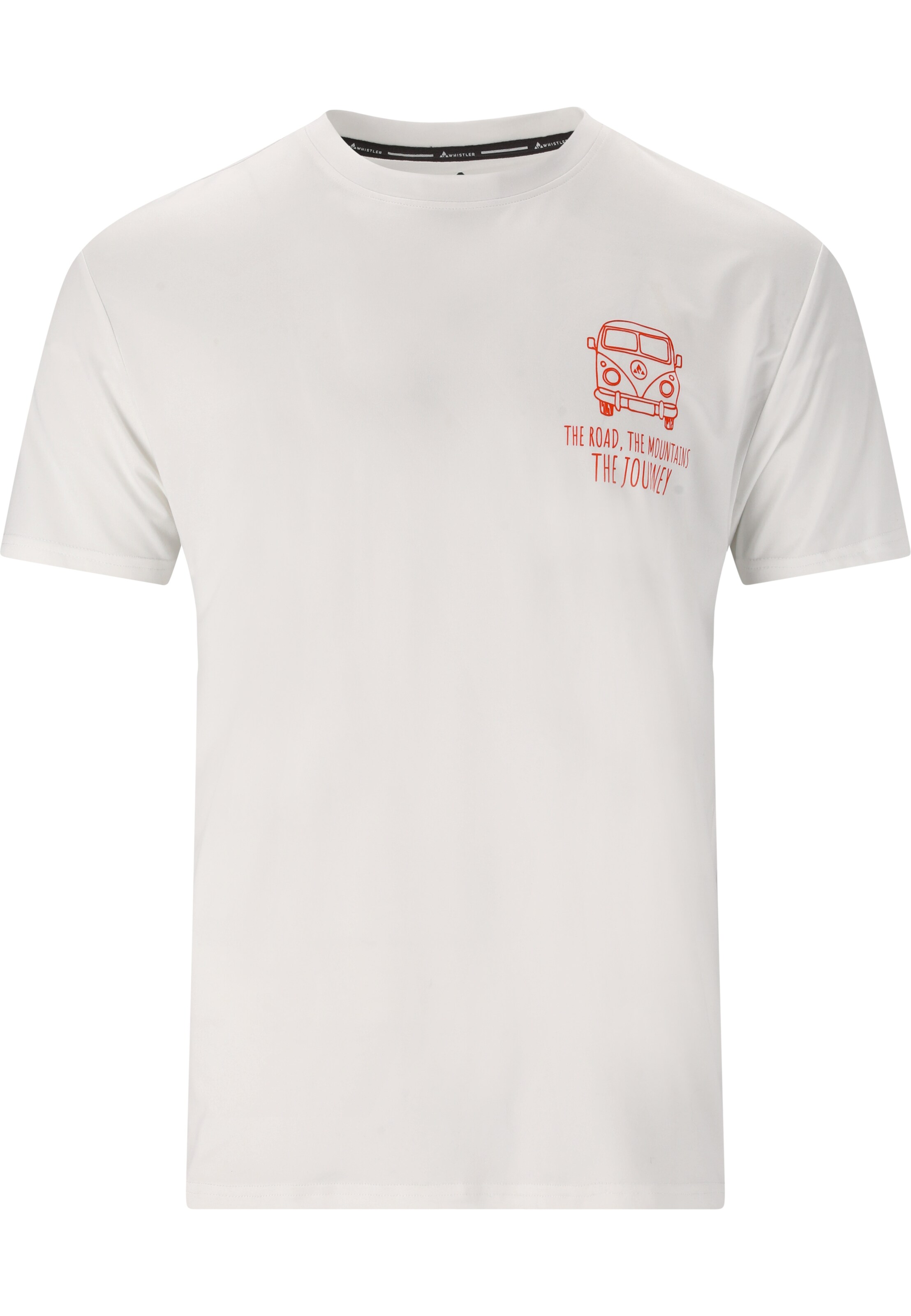 Whistler Functioneel shirt 'Tergo' in Wit: voorkant