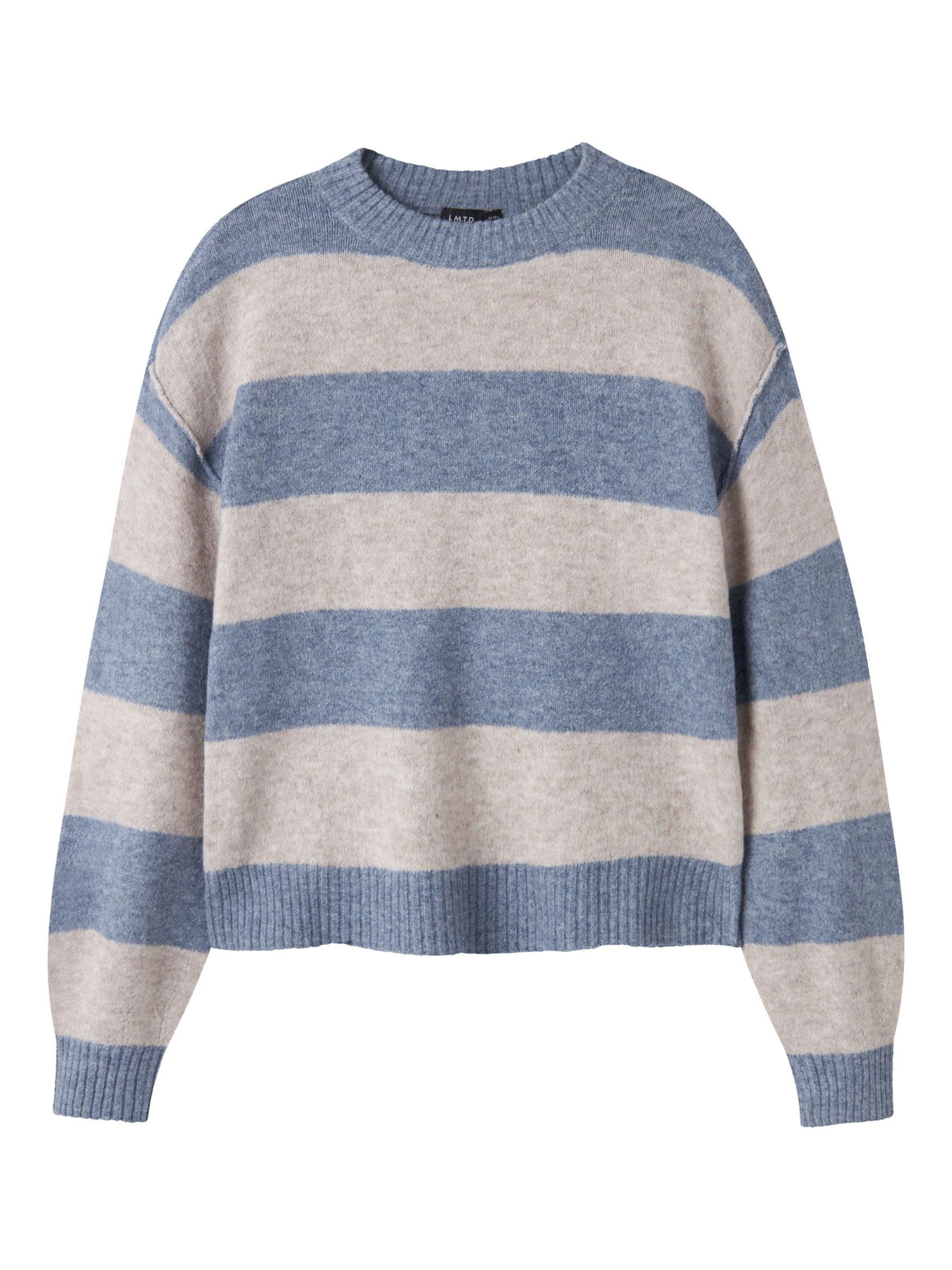 Pull-over LMTD en bleu : devant