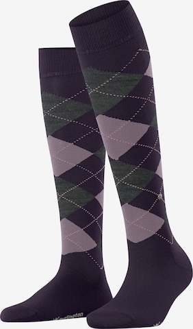 BURLINGTON Over the Knee Socks 'Marylebone' in Red: front