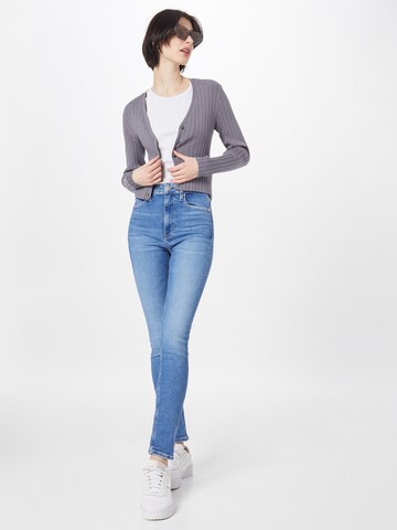 Calvin Klein Jeans Strickjacke in Grau