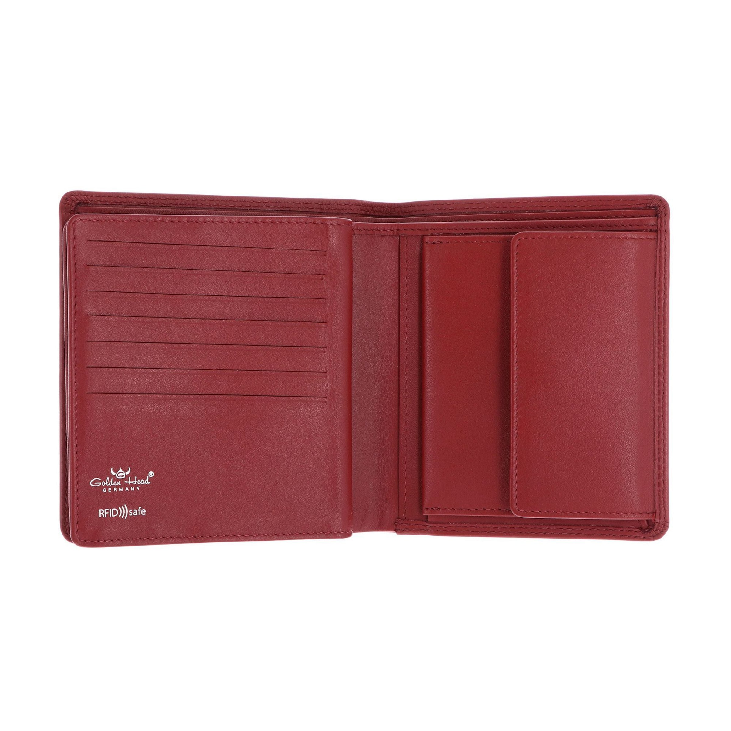 GOLDEN HEAD Portemonnee 'Polo ' in Rood