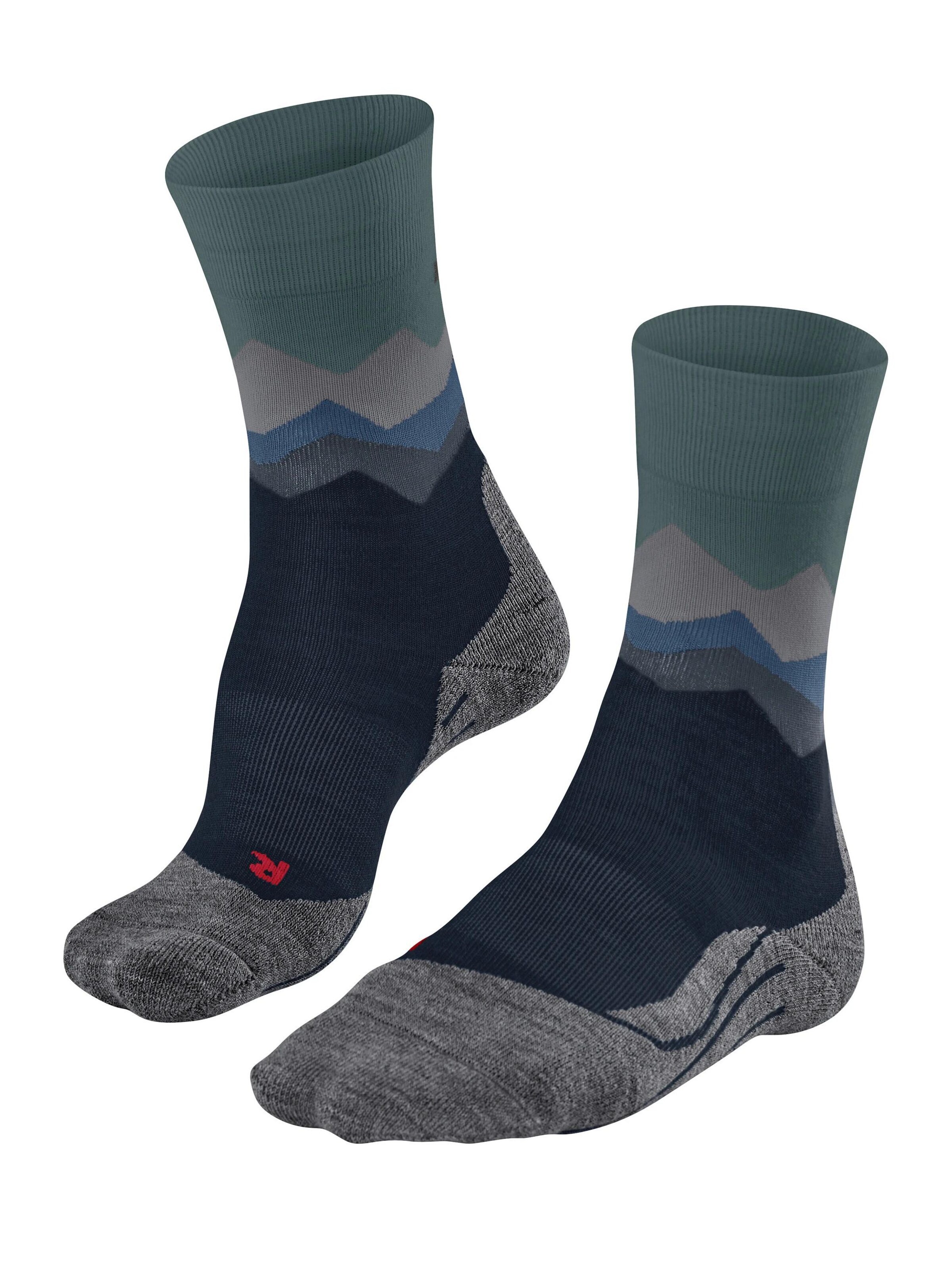 FALKE Sportsocken 'TK2 Explore'‌‌‌‌‌‌‌ in Blau: Vorderseite