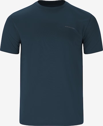 ENDURANCE Performance shirt 'Vernon' in Blue: front