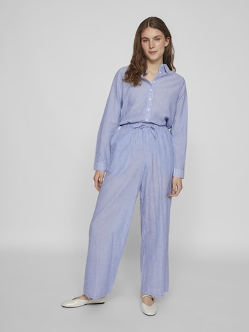 VILA - Loosefit Pantalón en azul