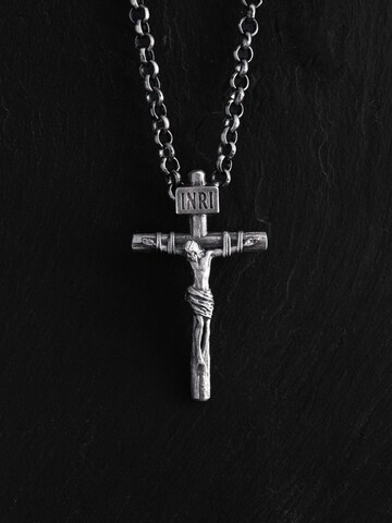 Pendentif 'CRUCIFIXION of JESUS CHRIST. INRI mini' REYTEL en argent