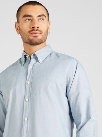 BOSS - Ajuste regular Camisa 'Rickert' en verde