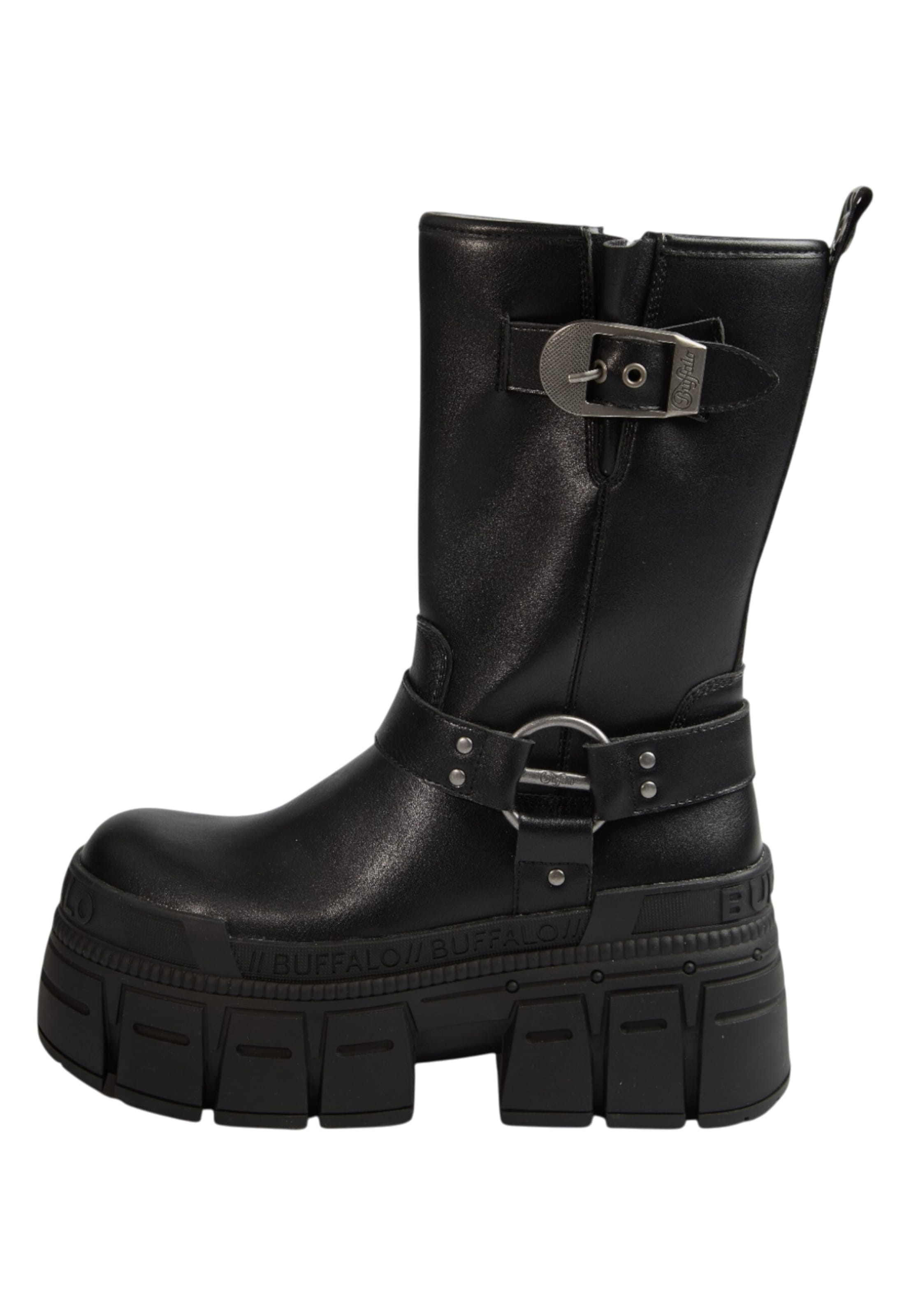 BUFFALO Boot in Black