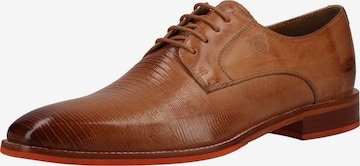 Chaussure à lacets MELVIN & HAMILTON en marron : devant