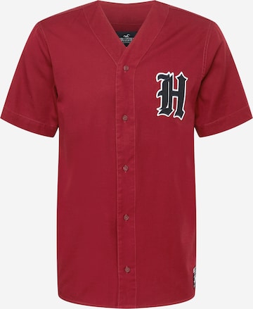HOLLISTER Regular fit Overhemd in Rood: voorkant