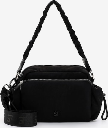 Suri Frey Schultertasche 'Abby' in Schwarz: Vorderseite