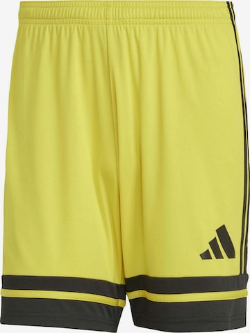 ADIDAS PERFORMANCE Sportshorts 'Squa25' in Gelb: Vorderseite
