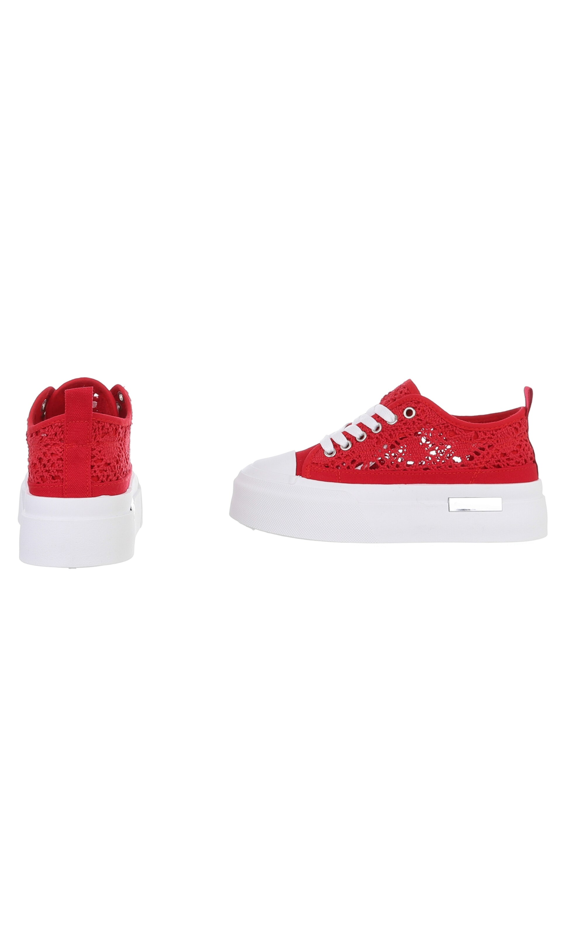 Ital-Design Sneaker in Rot
