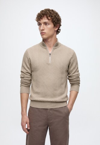 Pullover 'Carlo' di Kronstadt in beige