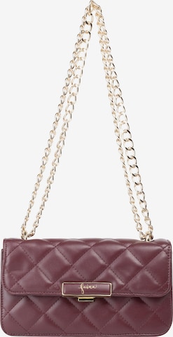 faina Crossbody Bag in Red: front