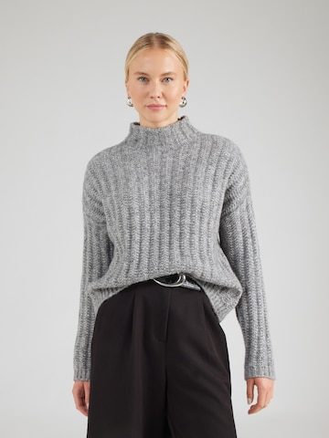 HUGO Pullover 'Safineyny' in Grau: Vorderseite