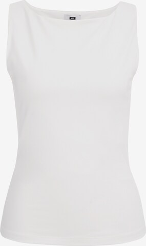 Top di WE Fashion in bianco: frontale