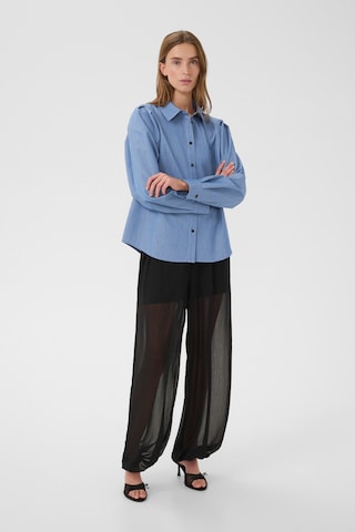KAREN BY SIMONSEN Blouse 'KBRo Solid' in Blue