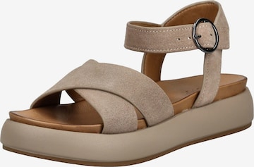 INUOVO Sandale in Beige: Vorderseite