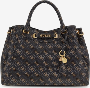 Borsa a mano 'Emera' di GUESS in marrone: frontale