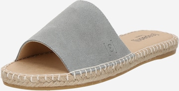 Mule 'Plage' espadrij l´originale en gris : devant