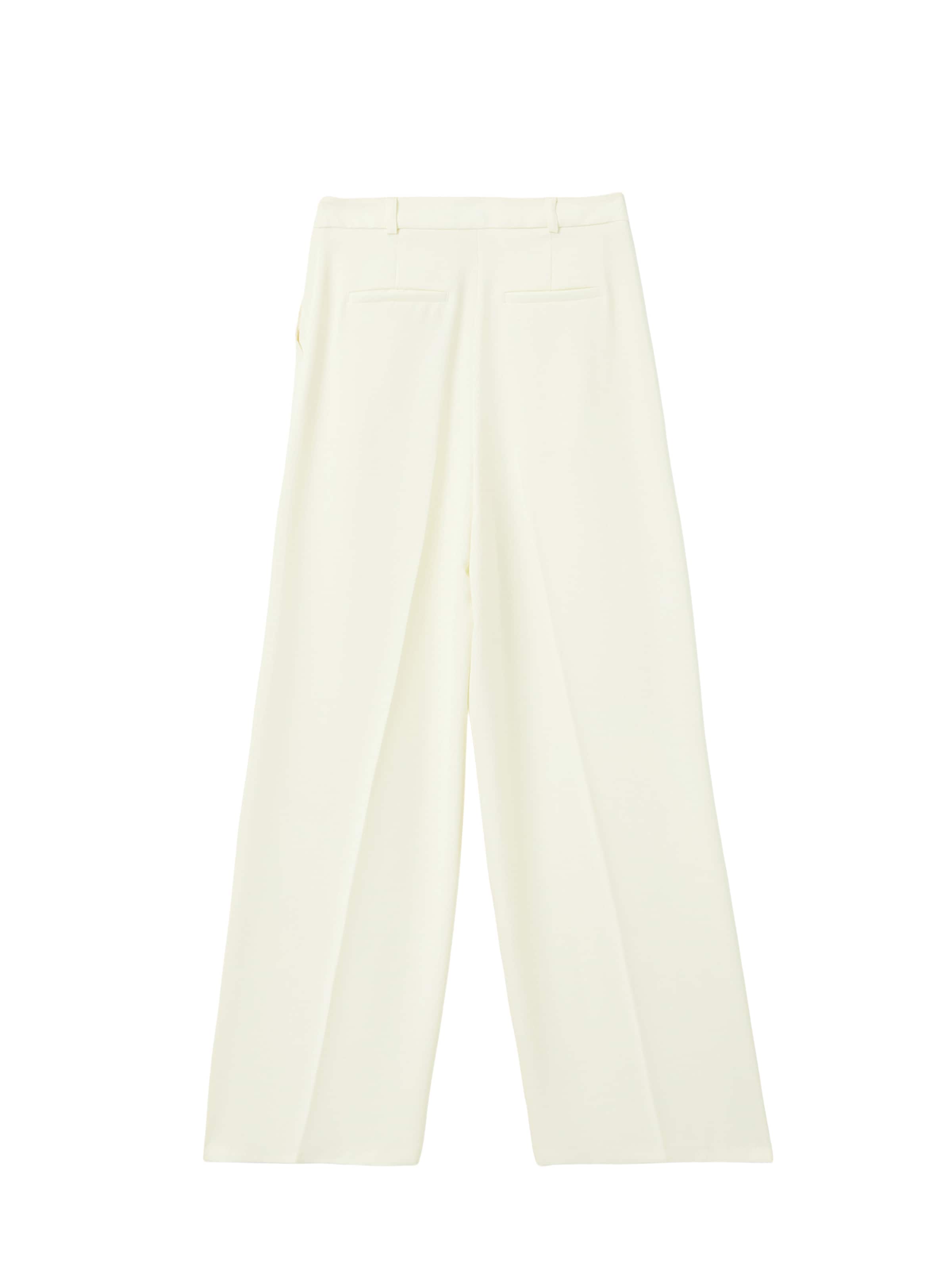 Koton Wide leg Pleat-front trousers in Yellow