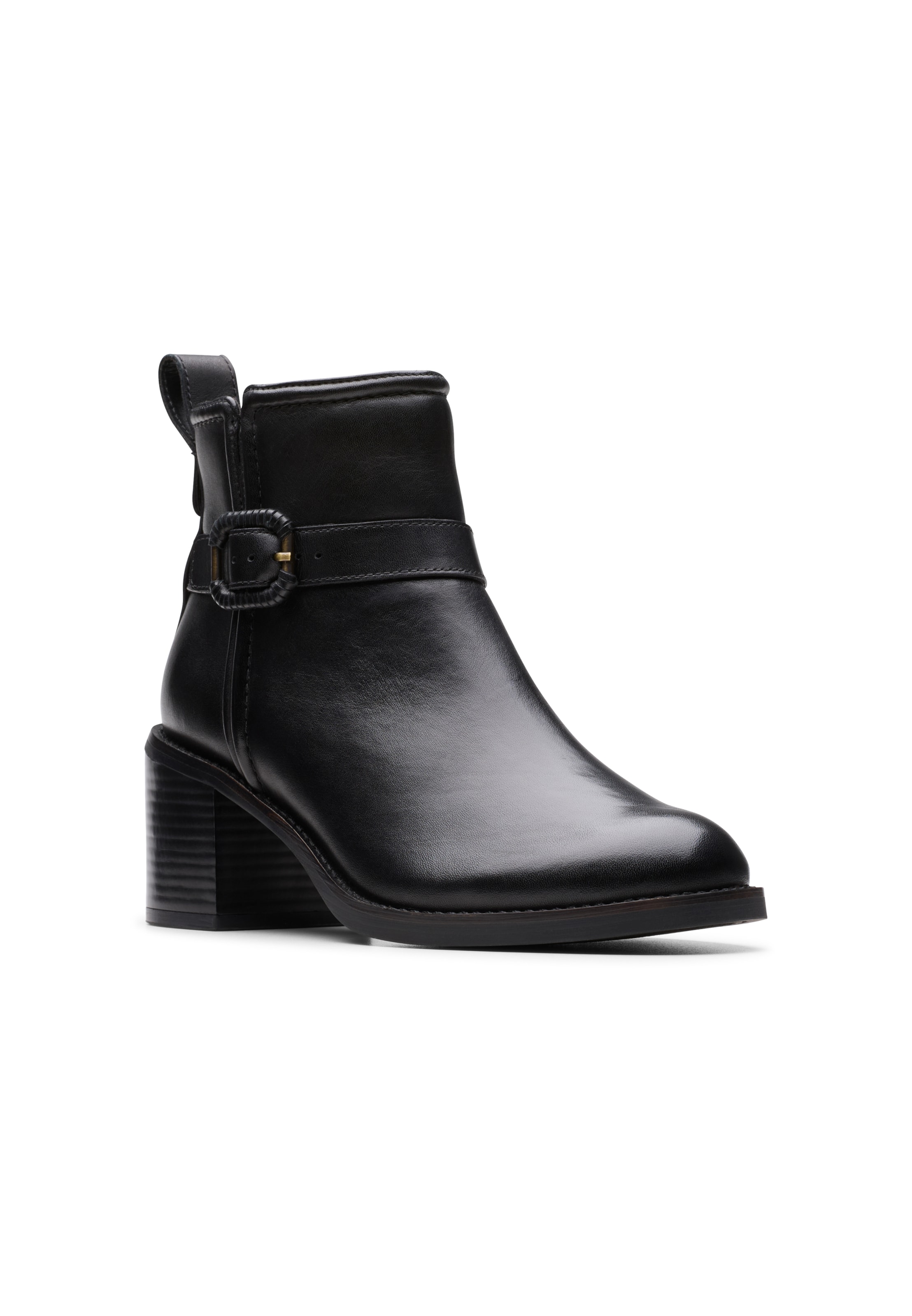 CLARKS Stiefelette 'Chamberly Trim' in Schwarz