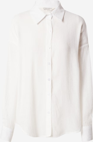 BRAVE SOUL Blouse in White: front